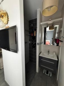 Maisons de vacances Superbe villa 6 personnes proche ocean et lac : photos des chambres