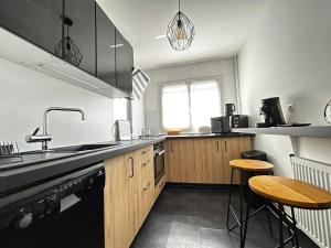 Appartements Le Benedictins, proche de la Gare : photos des chambres