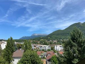 Appartements Balcon d-Albigny - proche lac & vue montagne : Studio avec Balcon