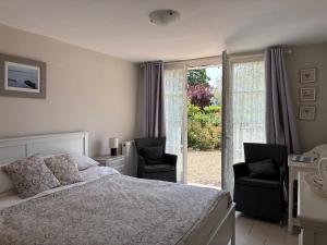 B&B / Chambres d'hotes Les Peupliers Loire : Chambre Lit King-Size