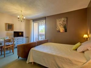 Appartements Studio 2 pers. a Barbotan avec balcon et Wifi gratuit - FR-1-841-1 : photos des chambres
