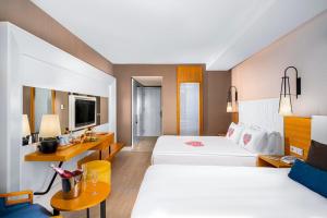 Double or Twin Room with Side Sea View room in Kirman Sidera Luxury & Spa