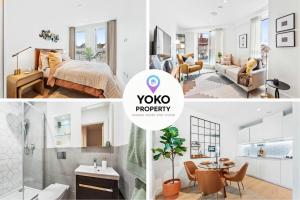 Luxury Apartment - Excellent Location - Free Secure Parking, Self-Check-In, Fast Wifi, Access to Residents-Only Gym, Cinema Room, Games Room and Work Space by Yoko Property