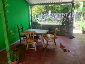 cabañita natural verde