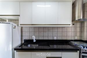 Apto c Churrasq. 650m da Praia QTIB0301