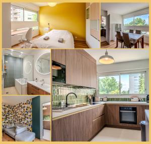 Appartements Chez Aiko I Appartement T3 I Ferney-Voltaire : photos des chambres