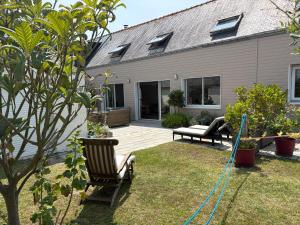 QUIBERON, maison 5pers, calme et lumineuse, commerces et plages à pied