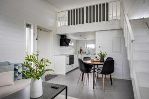 New villa, 45sqm, 2 bedrooms, loft, 80m from beach, fantastic views & very quiet area