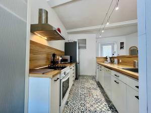 Appartements The Duplex des Flots In the heart of Grandcamp just steps from the beach : photos des chambres