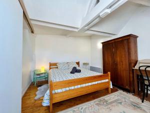 Appartements The Duplex des Flots In the heart of Grandcamp just steps from the beach : photos des chambres