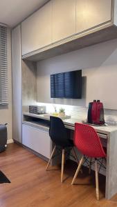 UNICO moderno no Batel com ar condicionado