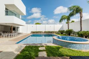 Villa Luxury White en Playa del Carmen - Alberca privada - Lujo - 5 Habitaciones