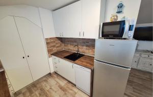 Awesome Home In Risika With Kitchen