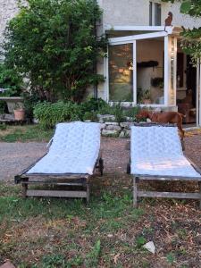 Tentes de luxe Glamping zelt auf Reiterhof : photos des chambres