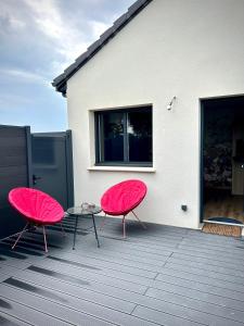 Maisons de vacances Escale de la raperie logement 1 : photos des chambres
