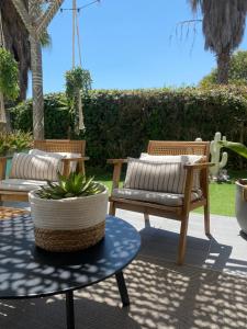 Appartements Bel appartement T3 avec jardin Malibu Village : photos des chambres