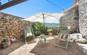 Maisons de vacances 3 Bedroom Stunning Home In Saignon : photos des chambres