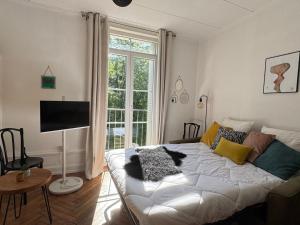 Studio cosy avec balcon et piscine à Aix-les-Bains - FR-1-555-115