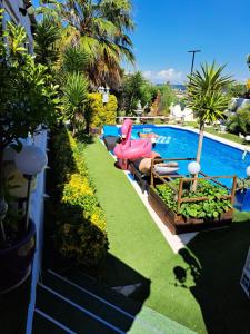 Maisons de vacances MONTPELLIER SUD-Josephine,suite junior,2pers-piscine prive : Maison 1 Chambre