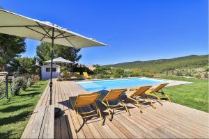 Appartement T2, neuf, vue époustouflante, piscine