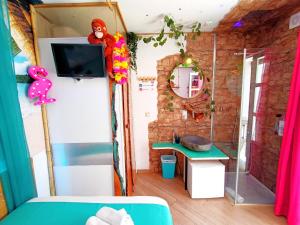 Wonder Room Paraiso Magico Habitacion a 2 min de la playa