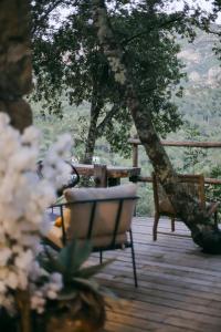 Maisons de vacances LA PAUSE - 3 villas avec Jacuzzi privatif a chisa : photos des chambres