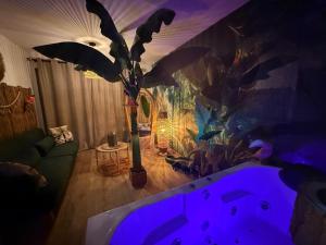 Lodge de la Jungle avec Spa