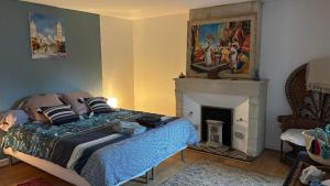 B&B / Chambres d'hotes Aux abris des vents d'anges : Chambre Double - Vue sur Jardin