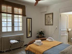 Maisons de vacances Jolie villa au calme climatisee grande piscine jardin : photos des chambres