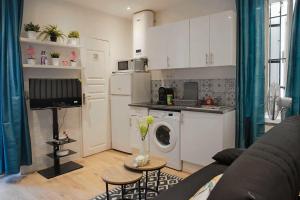 Appartements Nice studio with a terrace : photos des chambres