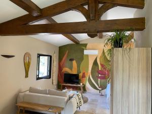 Maisons de vacances Le mazet Tihou - Le mas du tilleul : photos des chambres