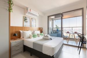 Easy Star - Studio com linda vista - XW01H - Hoteles de 3 estrellas en São Paulo