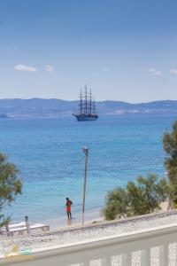 Agia Anna Beach, Naxos, Cyclades, Greece.