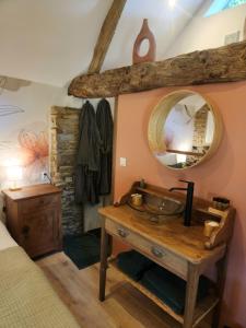 le cocon damour " le fournil avec bain nordique privé "