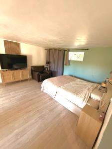 Appartements Eaux Iris - Studio avec Jardin privatise proche Casino : photos des chambres