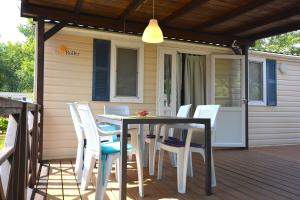 West Coast Mobilhome with XXL Terrace in Naturist Resort Solaris FKK
