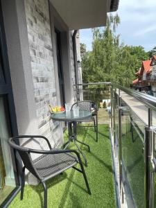 Villa Riviera Apartament z balkonem Poddąbie