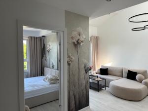 Nowy apartament z dwoma sypialniami i garażem