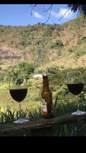 Refúgio, Aconchego, Aonde nasce o sol e Cachoeira!