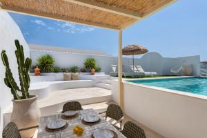 Villa con piscina privada salada, solárium y 3 dormitorios