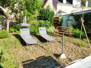 Appartements Loches : gite de charme independant avec jardin : photos des chambres