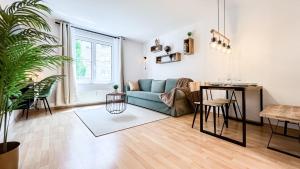 Leipzig Stadtzentrum - Ruhiges City Apartment mit kostenfreiem Stellplatz bis 1,50m Fahrzeughöhe