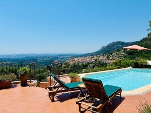 Villas Villa Panorama a Saint-Jeannet, avec piscine : photos des chambres