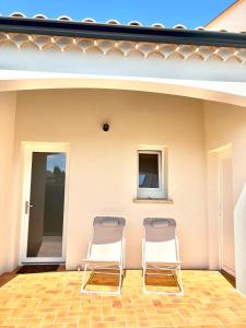 Maisons de vacances Chez Audrey - Charmante villa - Jardin & Clim : photos des chambres