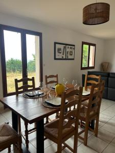 Maisons de vacances Maison avec verger : photos des chambres