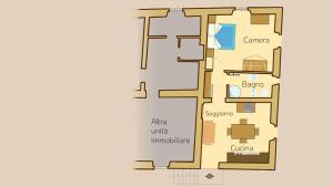 Appartamenti con cucina nelle colline toscane