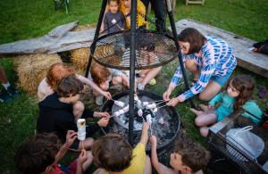 Farm woodland riverview cabin bbq firepit pet friendly