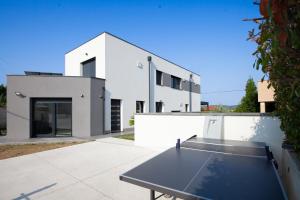 Modern Grey Harmony Retreat Apartment