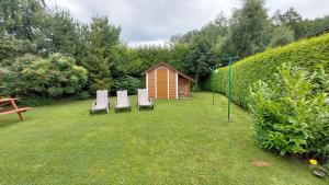 domek Drewniany na wiejskiej