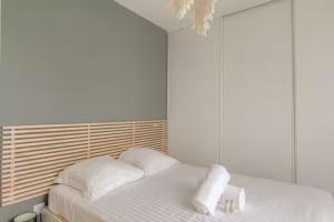 Appartements Superbe 2 pieces terrasse a 400 m du metro : photos des chambres